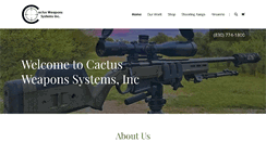 Desktop Screenshot of cactusweapons.com